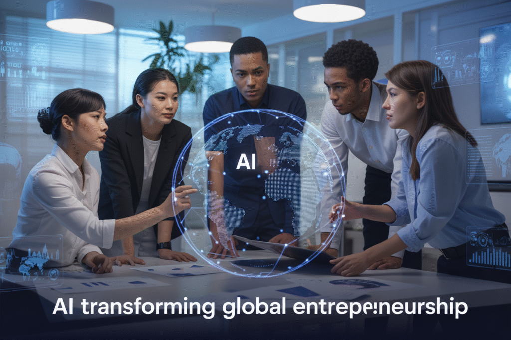 AI in global entrepreneurial movement