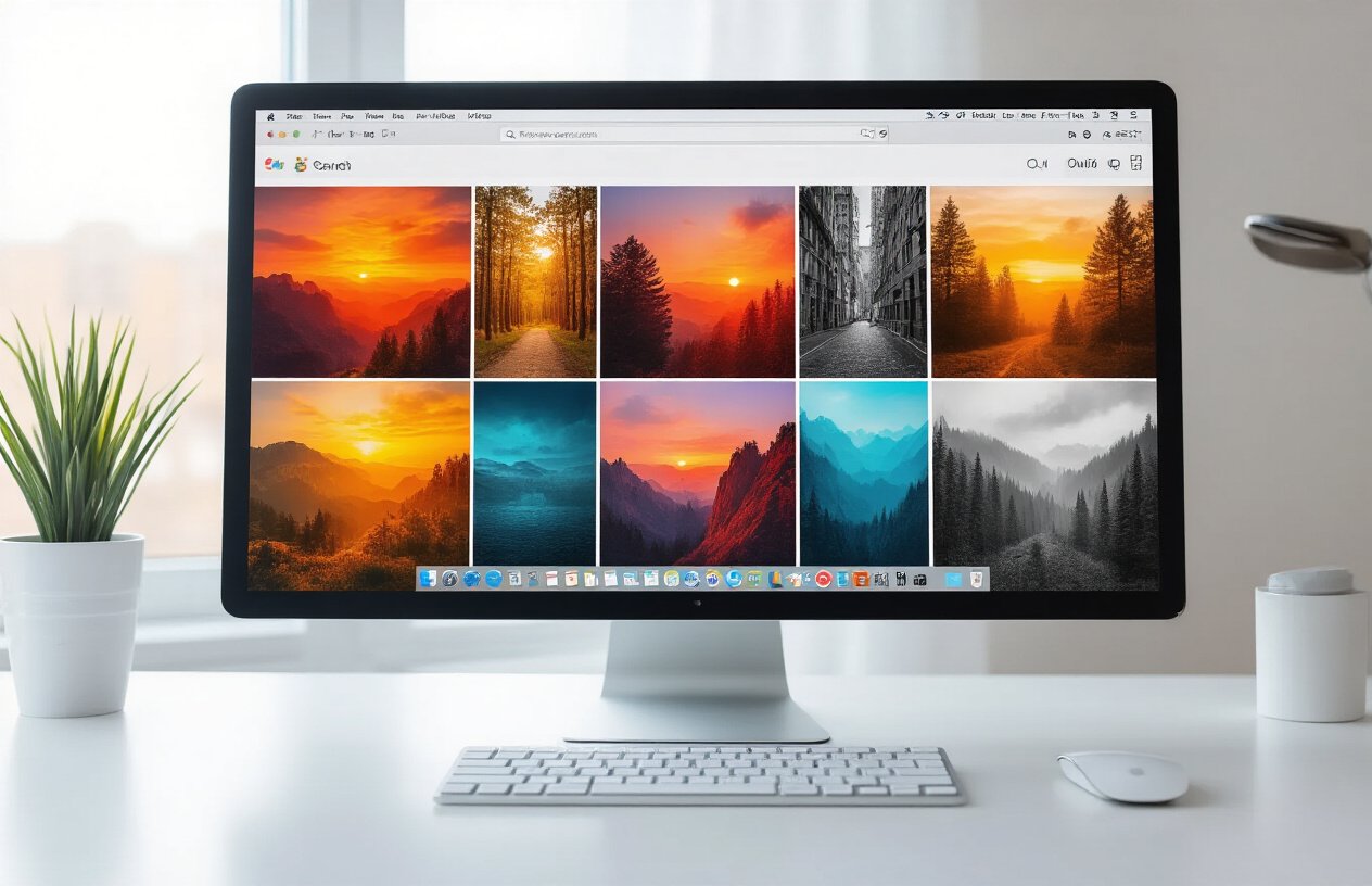 Search by Color Palettes and Visual Similarities