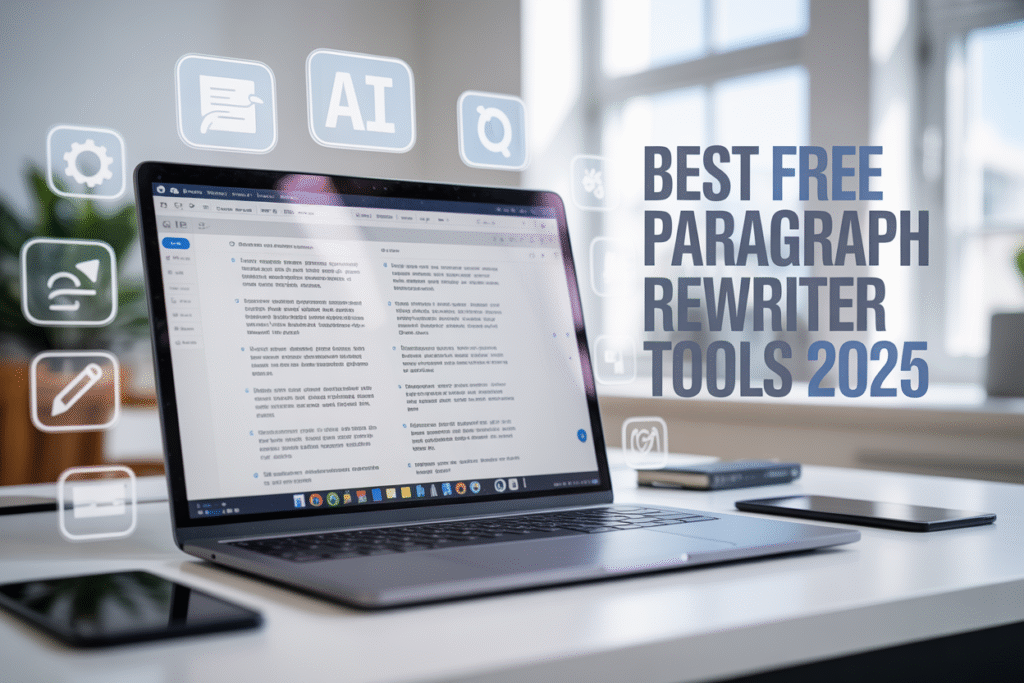 Best Free Paragraph Rewriter Tools Online in 2025