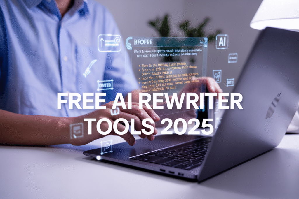 Best Free AI Rewriter Tools to Try in 2025